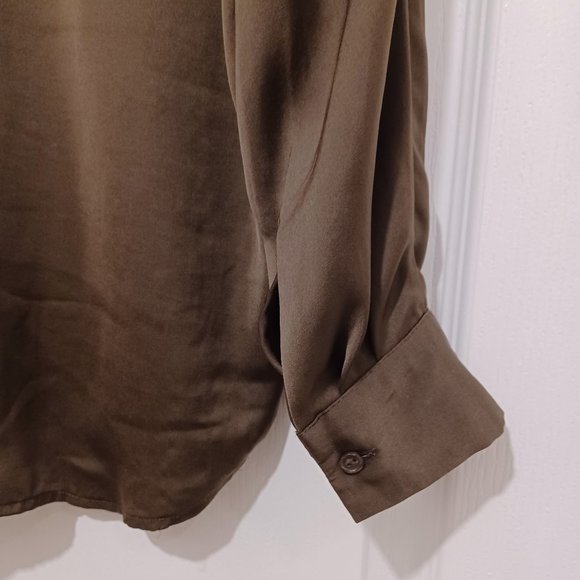 Chocolate Brown Blouse - Picture 7 of 7